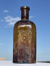  Antique poison 1870-90s pharmacy bottle from the Czars era 