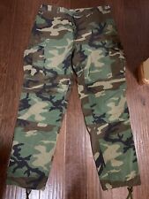 Military Pants Large Long Woodland Camo BDU Cargo Combat U.S. Army Camouflage picture