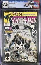 Web of Spider-Man #32 CGC 7.5 1987 Custom Label Marvel Comics Direct Edition picture