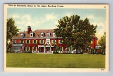 Reading PA-Pennsylvania, Villa St. Elizabeth, Home for The Aged Vintage Postcard picture