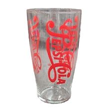 Vintage 1970s Pepsi Cola Soda Drinking Glass Red Letter Print 7