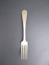 Childs Clown Fork 1930s Silver Plate Imperial Silverplate Vintage 5 inch picture