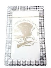 N. AMERICAN HUNTING CLUB LOGO CARD DECK GREAT FOR COLLECTION SEALED IN PLASTIC picture
