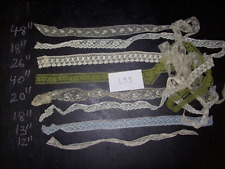 L33- Vintage Mixed Lace Lot as found picture