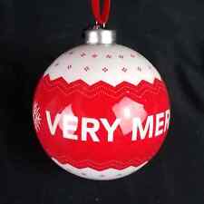 2021 Chick-Fil-A 'Very Merry' Holiday Christmas Tree Ornament NIB picture