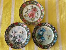 Hummingbird Collectible Plates - Set of 3. Lena Liu and Theresa Politowicz picture