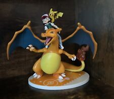 Incredible Trio Perfect Charizard & Ash & Pikachu Pokemon Statue Figure Model picture