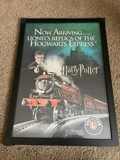 Framed 27x19 inch Lionel Harry Potter Hogwarts Express Poster picture