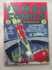 JUMBO COMICS # 16 - JUNE 1940 ISSUE - COVERLESS - COMES WITH NICE REPLICA COVER picture