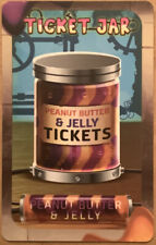 Dave & Buster's Jelly Lab - Peanut Butter & Jelly Card - RARE Ticket Jar picture