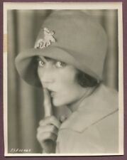 Fay Wray Adorable Flapper Girl 1920's Photo LINEN MOUNTED Sush Shhhh J581 picture