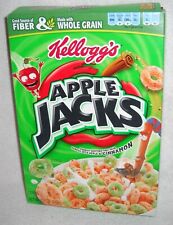 #10395 Kellogg's 2013 Apple Jacks Cereal BOX ONLY picture