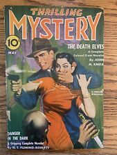 RARE may 1941 THRILLING MYSTERY PULP Classic Cover FN picture