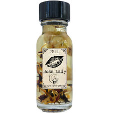 Boss Lady Conjure Oil Wicca Pagan Intention Spell Power Courage Goals Dreams picture