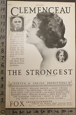 1920 FOX ENTERTAINMENT MOTION PICTURE MOVIE STAR ADOREE CLEMENCEAU AD 28674 picture