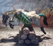 OOAK Custom Light Dun Jumper on Breyer Newsworthy in Indian Costume + Log Jump picture