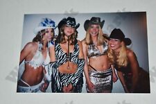 busty blonde woman cowgirl friends  Vintage  Photograph  ac  picture