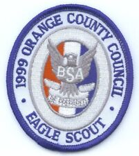 BSA OCC Orange County Council Eagle Scout 1999 recognition patch picture