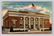 Marshall TX-Texas, United States Post Office, Antique Vintage Souvenir Postcard picture