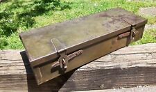 WWII (1939-45) US MILITARY TOOL CHEST(M3-Tank) picture