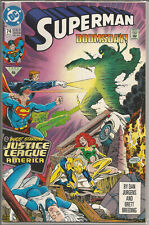Superman #74 (DC, 1992, Direct) JLA Doomsday NM-M New/Old Stock  picture