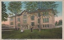 Chambersburg Pennsylvania High School Building Postcard Posted 1924 picture