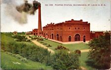 Postcard Pumping Station, Waterworks in Saint Louis, Missouri picture