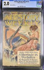 All-Story Weekly (Feb., 1919) CGC 2.0  OW/W Classic Octopus Cover picture