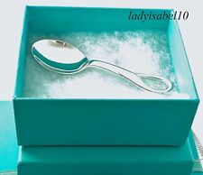 Tiffany & Co. Baby Spoon Elsa Peretti Child Sterling Silver Gift w/ Box picture