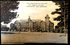 Vintage Postcard 1957 Admin. Bldg., St. Anselm's College, Manchester, NH picture