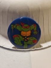 Vintage Teenage Mutant Ninja Turtle Rafael Pinback Button 1.5