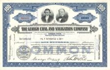 Lehigh Coal & Navigation Co. - 1930's-50's Issued to L F Rothschild & Co. Stock  picture