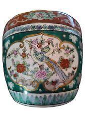 hand painted japanese planter picture