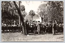 RPPC St. Petersburg, Florida Concert At Outdoor Band Shell A745 picture
