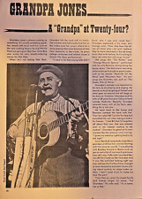 1974 Country Singer Grandpa Jones picture