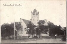 1908 COLONY, Kansas Postcard 