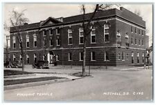 c1940's Masonic Temple Building Mitchell South Dakota SD RPPC Photo Postcard picture