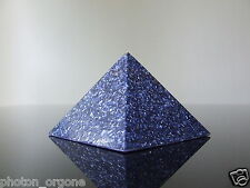 Orgone 5th Throat Chakra Pyramid Turquoise Lapis Lazuli Aquamarine Sodalite picture