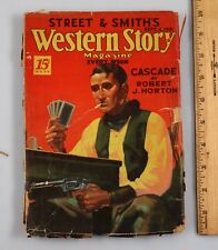 Vintage September 5, 1931 Western Story Magazine Cowboy Dime Pulp Fiction picture