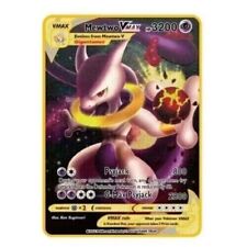 NEW Pokemon Cards Mewtwo VMAX TCG Metal Pokémon Card 3200 HP Fast Shipping picture