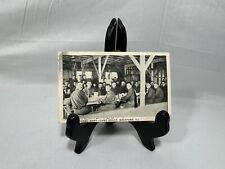 Vintage Photo Postcard 1920 Camp Grant Mess Hall w/ Stamp picture