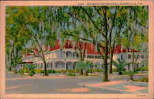 Postcard: G.28 THE WHITE HOUSE HOTEL, GAINESVILLE, FLA. WHIT 262 4A-H2 picture