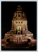 Vintage Postcard Monument to the Battle of the Nations Leipzig, Germany picture