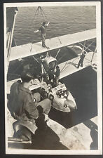 Mint Real Picture Postcard Spanish Civil War Republican Air Force Seaplane picture