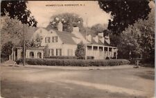 Ridgewood NJ-New Jersey, Women's Club & Grounds Vintage Souvenir Postcard picture
