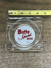 Vintage Square Butte Special Beer Ashtray~ No Chips ~ Minimal Paint Loss picture
