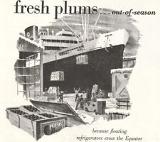 Vintage 1947 Orig Moore-McCormack Ship Argentina Print Ad Art 20x29cm NYM 22247 picture