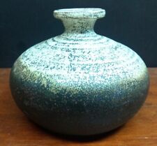 Vintage Handcrafted Hand Painted Textured Mexican Clay Pottery 5.5