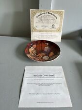 Vintage 1989 Knowles China Melanie Gives Birth Gone With The Wind Plate #11508B picture