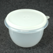Tupperware #270 Classic Small 5 Cup Mixing Nesting Bowl Storage Sheer Bowl & Lid picture